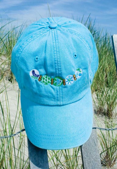 VOYAGER CAP - TURQ by Angela Moore