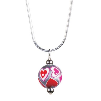 LOVE & KISSES CLASSIC BEAD PENDANT