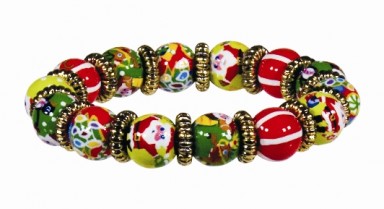 SANTA'S SURPRISE LITTLE GIRLS BRACELET W/GOLD