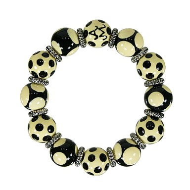GLAMOUR PUSS CLASSIC BRACELET W/SILVER