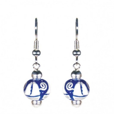 SAIL AWAY CLASSIC BEAD EARRINGS - SILVER