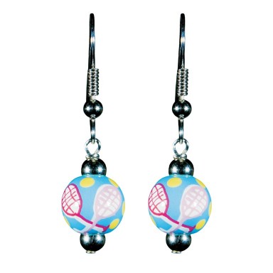 TENNIS TALES PETITE BEAD EARRINGS