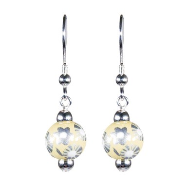 GORGEOUS GLOW PETITE BEAD EARRINGS