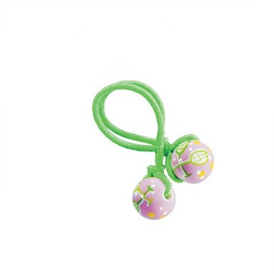 TENNIS TALES HAIR TIE - LIME ELASTIC by Angela Moore