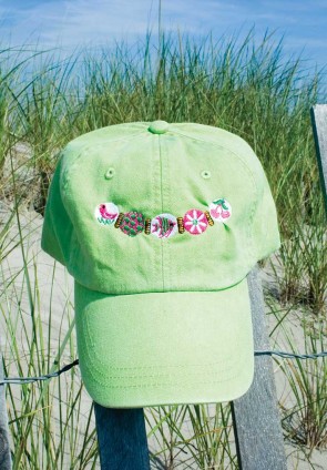 VOYAGER CAP - LIME by Angela Moore
