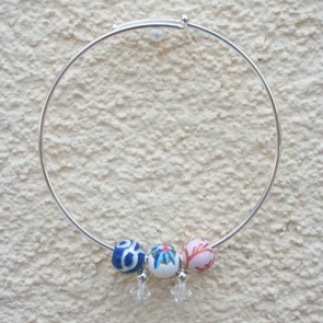 TREASURE ISLAND INFINITY BRACELET W/CLEAR SWAROVSKI CRYSTALS