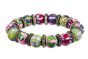 FANCY FLIPS LITTLE GIRL'S BRACELET - SILVER by Angela Moore