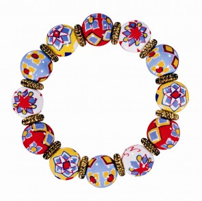 TILE FLOWER MULTI CLASSIC BRACELET