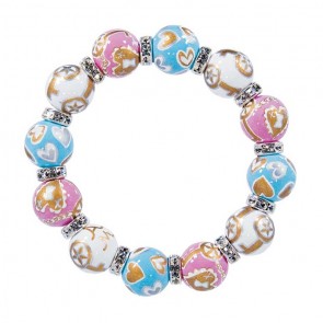KEY TO MY HEART CLASSIC BRACELET - CLEAR SWAROVSKI CRYSTALS