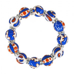 ORANGE/BLUE CLASSIC BRACELET