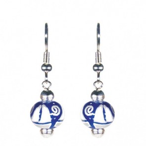 SAIL AWAY CLASSIC BEAD EARRINGS - SILVER