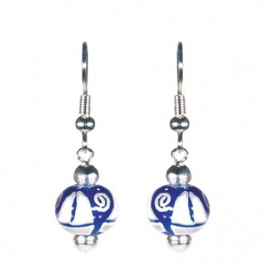 SAIL AWAY CLASSIC BEAD EARRINGS - SILVER