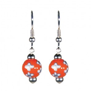 DESERT BLOOM SPICE PETITE BEAD EARRINGS