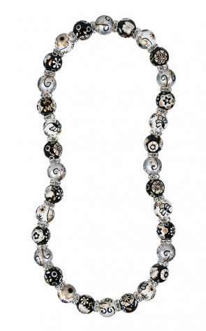 TWILIGHT TWINKLE RELAXED FIT NECKLACE - CLEAR SWAROVSKI CRYSTALS