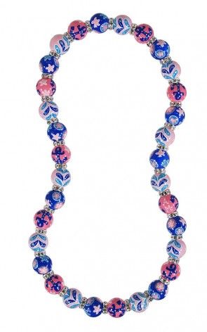 BEACHY KEEN RELAXED FIT NECKLACE - CLEAR SWAROVSKI CRYSTALS