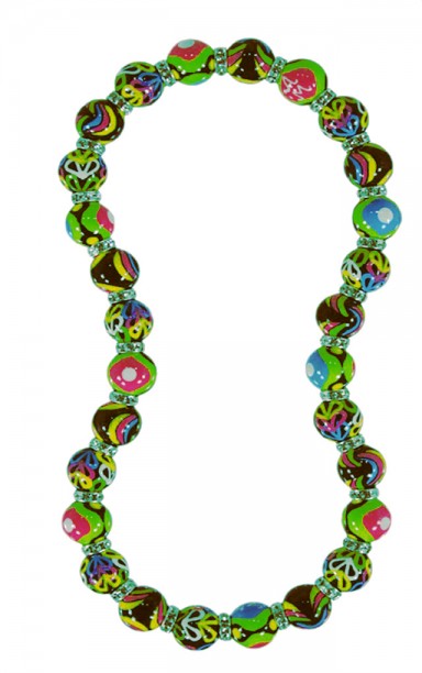 ROYAL FLUSH CLASSIC NECKLACE W/CLEAR SWAROVSKI CRYSTALS