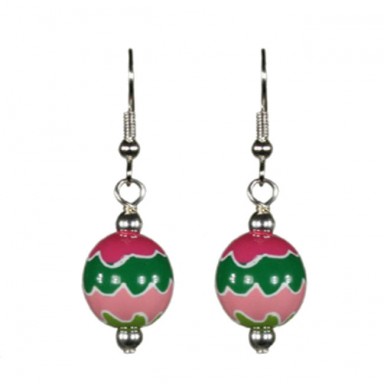 WATERMELON PATCH CLASSIC BEAD EARRINGS