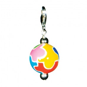 AUTISM AWARENESS CHARM - SILVER by Angela Moore