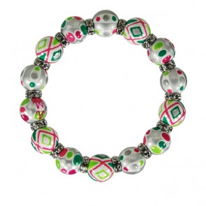 COOL CONFETTI RELAXED FIT BRACELET W/CLEAR SWAROVSKI CRYSTALS