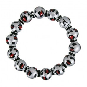 LEOPARD LIFE SILVER RELAXED FIT BRACELET 